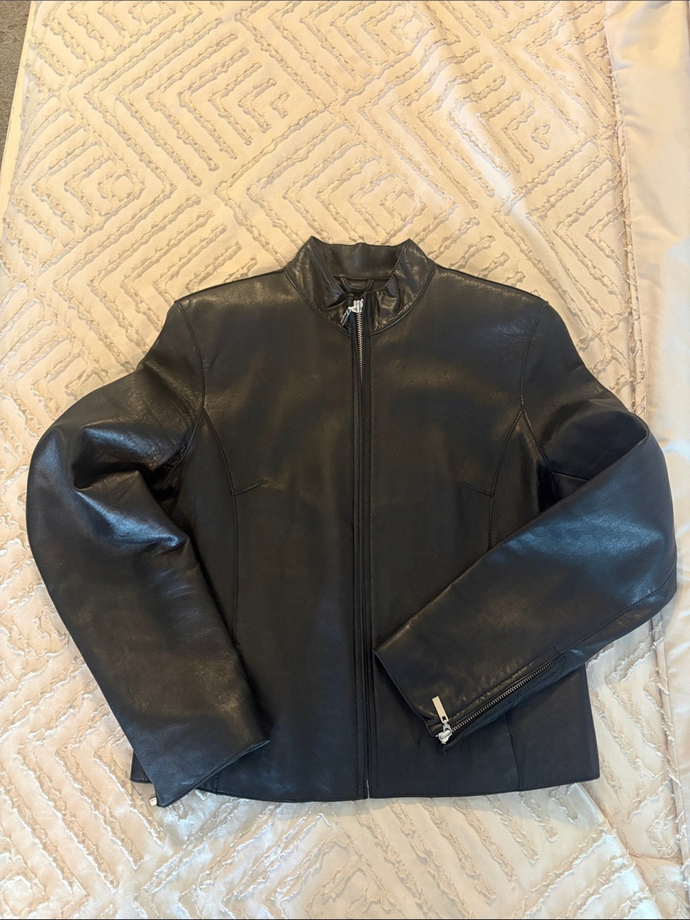 Wilsons Leather Women’s Slim Fit Black Jacket